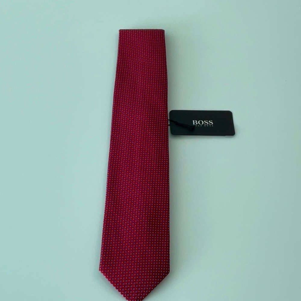 BOSS Hugo Boss silk tie NWT - Picture 1 of 3